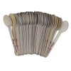 Disposable Wooden Spoons with Merry Christmas Print - 24 pack