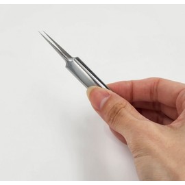 Sebum Removal Tweezers Straight Type 7ea