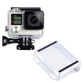 Suptig BacPac Backdoor Compatible for GoPro Hero4 Silver, Hero4 Black, Hero3+ Cameras Housing for GoPro BacPac LCD Screen Extended Battery BacPac