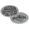 Angelstar Proverb Pocket Stone-Acknowledge Him, Multicolored