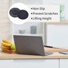 4 Pack Rubber Case Feet Anti-Slip Laptop Bottom Case Feet