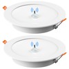 Motion Sensor Light Bulb, LED Recessed Ceiling Light, 5 in.