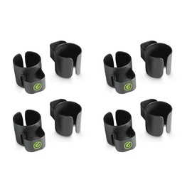 Gravity SA CC 35 B Speaker Pole Cable Clips, 35 mm, 4-Pack