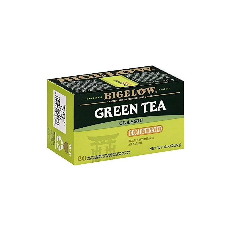 Bigelow Green Tea Decaf 0.91 OZ(Pack of 3)3