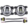 Angel Eyes Light 30W 3000LM LED Front Foglight 10‑30V Universal