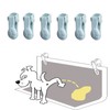 Dog Pee Pad Holder with Walls (6 Pack) for Small