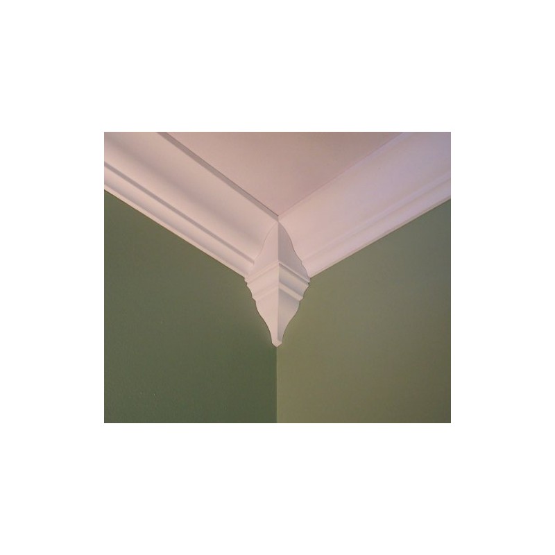 Package of 4 Crown Molding Corner Inside Block Fits 3-3