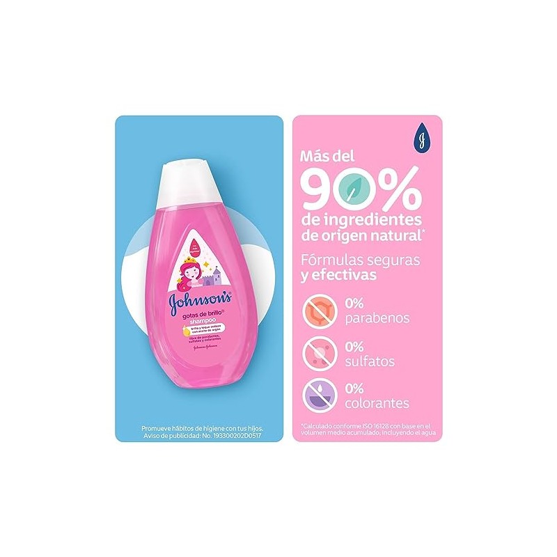 Johnson's JBABY SHAMPOO GOT DE BRILLO 12X200