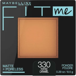 MAYBELLINE - Maquillaje en polvo sin poros New York Fit Me Matte +, caramelo, 0.29 oz.