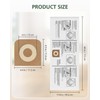 10 Pack CMXZVBE38749 Vacuum Dust Bags Compatible with CRAFTSMAN 16-20