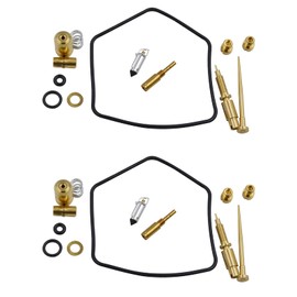 AHL 2 Kits Repair Tools Carburettor Repair Kit Compatible with Honda CB360K 1974 / CB360G 1973-1974/ CB360T 1975-1977 / CJ360T 1976-1977/ CL360 Scrambler 1974-1976