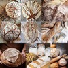 1+1+20 pcs UFO Bread Lame For Dough Bread Lame Cutter