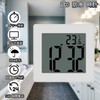 Mstar Home Bath Clock LCD Large Screen Clock 24H Hour