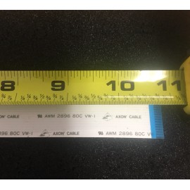 AXON NEW AXON  AWM 2896 80C VW-1  FLEX CABLE 19 PIN