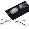 Viseng 2 Pairs Unisex Super Lightweight Rimless Quality Readers Ultra