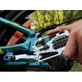 MyEDC 29 in 1 with 6 bit Allen Torx Screwdriver - Multitool, Pocket Tool, Multitool, Multifunctional Tool Stainless Steel - Gifts for Men, Men, Gift Idea, Gadgets for Men, Dad, Grandpa