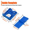 HaoTrade 35mm Hinge Jig Drill Guide Sets, Door Hinge Hole