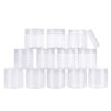 BENECREAT 20 Pack 60ml PET Wide Mouth Plastic Containers Slime