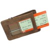 VISCONTI Bandit Collection Leather Card Holder with Elastic Closure RFID