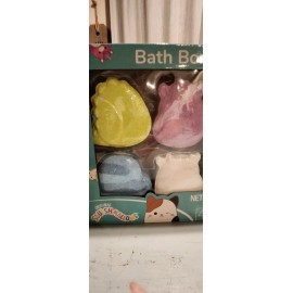 Generic NEW Squishmallow Bath Bomb Set (8 Count) with Surprise Charms