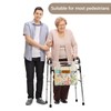 Universal Walker Bag,Handy Walker Basket with Water Cup Holde for