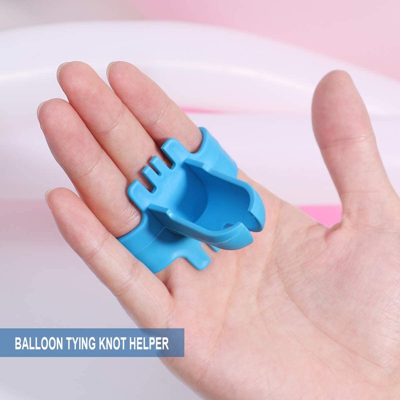 4 Pcs Balloons Knot Tying Tool Balloons Knotter Accessory for