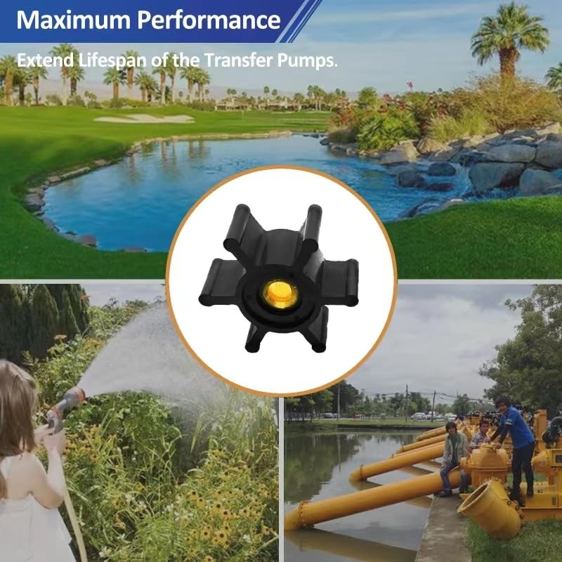 REPLACEMENTKITS.COM Impeller & O-Ring Kit Compatible with Milwaukee M18 Transfer