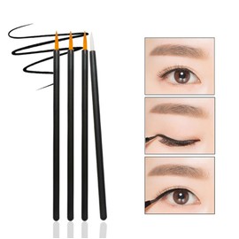 Dhjrefhhd 50Pcs Disposable Eyeliner Brushes Hooded Eyeliner Brush Eye Liner Wands Eyeliner Makeup Brushes Makeup Eyeliner Tool Sticks