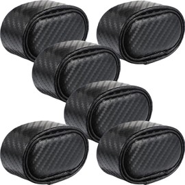 Hemobllo Watch Winder Pillow - 6 Pcs Watch Pillows Replacement PU Leather Watch Winder Sponge Watch Display Pillow Cushion Watch Pillows for Winder Box Watch Case Jewelry Display