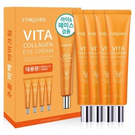 Foursure Vita Collagen Eye Cream Whitening Collagen Nutritional Cream 45ml 4-pack special set / 포슈어 비타콜라겐 아이크림 미백 콜라겐 영양크림 45ml 4개입 기획세트