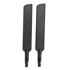 12 DBi Omni WLAN Antenna with SMA Interface, Professional High Gain WLAN Router Antenna for Home, Business, Office, Plug and Play Design
