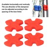 4pcs Bow Limb Dampener Wear Resistant Rubber Reducing Noise Vibration