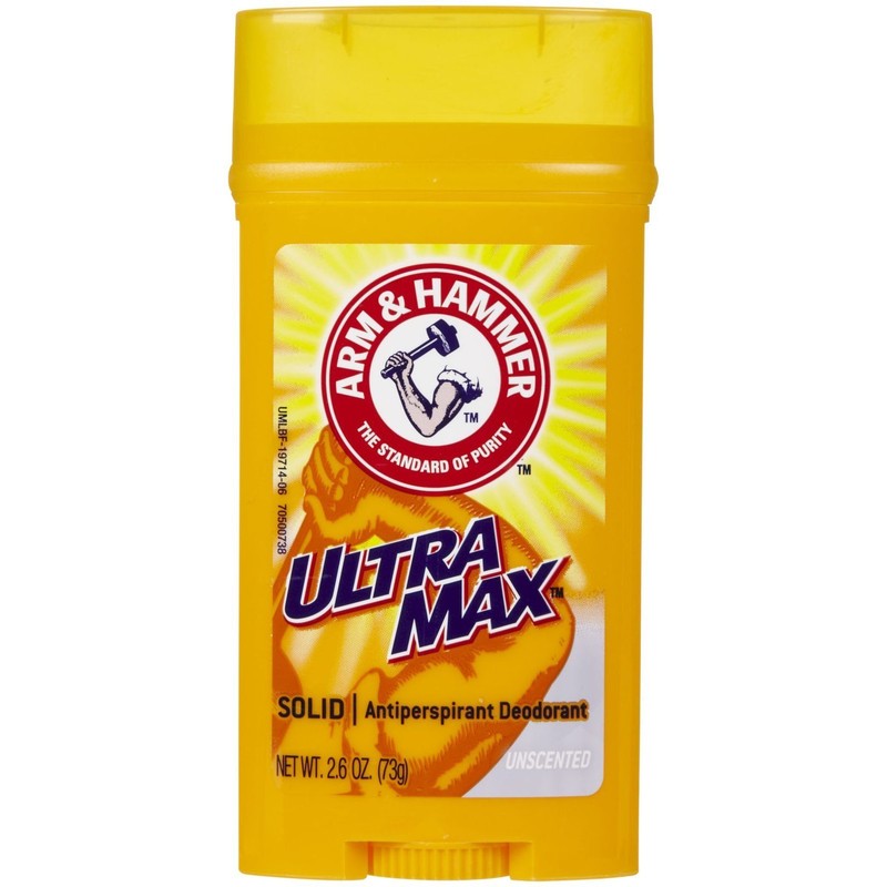 Arm & Hammer Deodorant 2.6 Ounce Solid Ultra Max Unscented