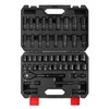Eastvolt 46 Pieces Drive Socket Ratchet Wrench Set, Mechanic Tool