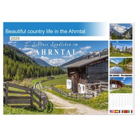 Beautiful country life in the Ahrntal (Monthly Wall Calendar 2025 16.5" x 23.4" (open)), CALVENDO 14 Month Calendar
