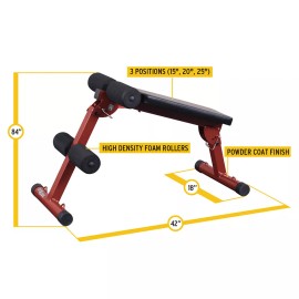 Best Fitness Folding Ab Board