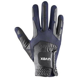 uvex Ventraxion Plus - Riding Gloves for Adults - Stretchy - Durable - Navy Black - 9-10