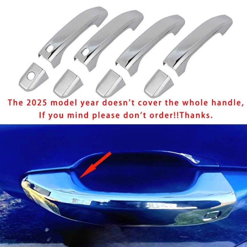 For Chevy Silverado GMC Sierra 1500 2019-2024 Door Handle Cover