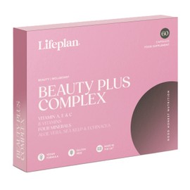 LIFEPLAN Beauty Plus Complex Supplement - 60 Capsules - 81.66 Grams