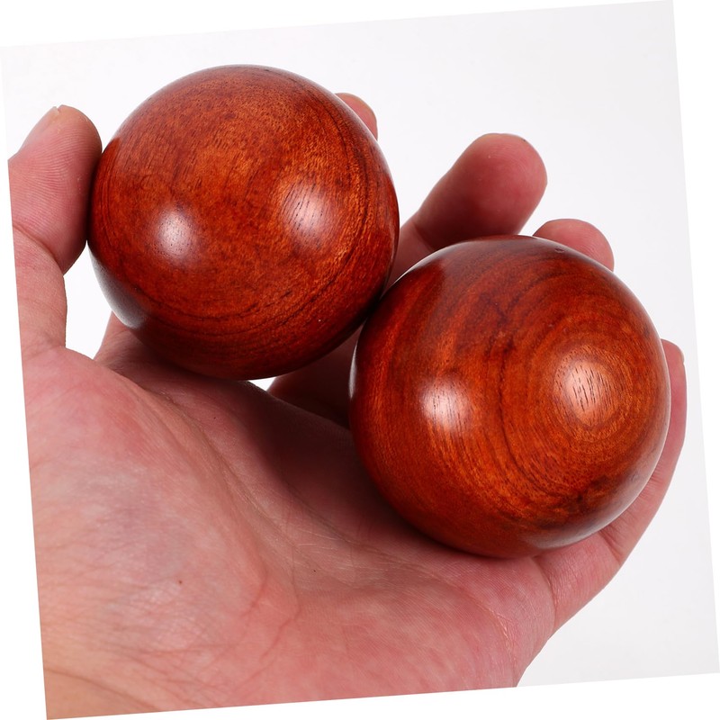 Healeved 5cm Wooden Pilates Ball Set Fitness Ball Muscle Stretching