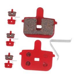 Sosoport 4 Pair Bicycle Brake Pads Electric Bike Parts E Bike Brake Pads Metal