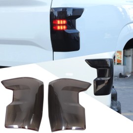 carworld66 Car Tail Light Shade Protection Trim Cover Smoked Cover For Nissan Frontier 22+