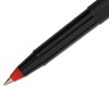 uni-ball 60042 Onyx Roller Ball Stick Dye-Based Pen Red Ink