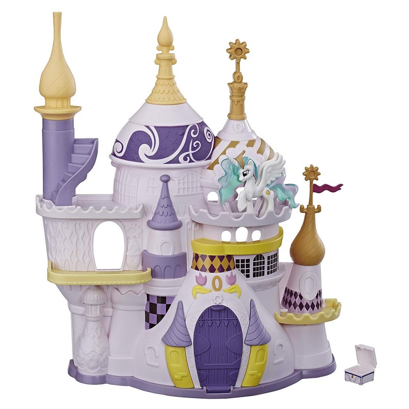 My Little Pony Canterlot Castle Playset with Princess Celestia Figure