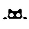 skgardeniamy Waterproof Sticker for Car, Cat, Animal, Pram, Window Decoration,