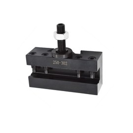 Kimllier 1Pcs Wedge Tool Post CXA 250-302 Quick Change Turning & Facing CNC Tool Post Holder