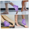 VICASKY 4 Pairs Moisturizing Heel Gel Socks of Portable Foot