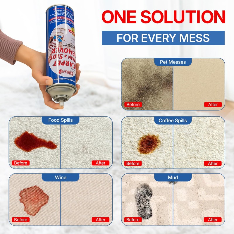 LIFTER-1 Carpet Spot Remover, Stain and Red Wine Remover and