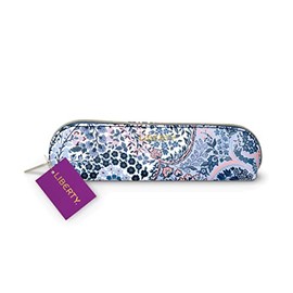 Liberty Tanjore Gardens Pencil Case, gold, Portable, elegant