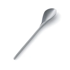 Alessi IL CAFFE'ALESSI Set of 4 Coffee Spoons, 4.3 x 13.5 x 17.5 cm, Silver
